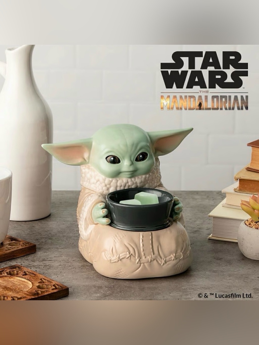 Scentsy Star Wars Grogu The Child Wax Warmer